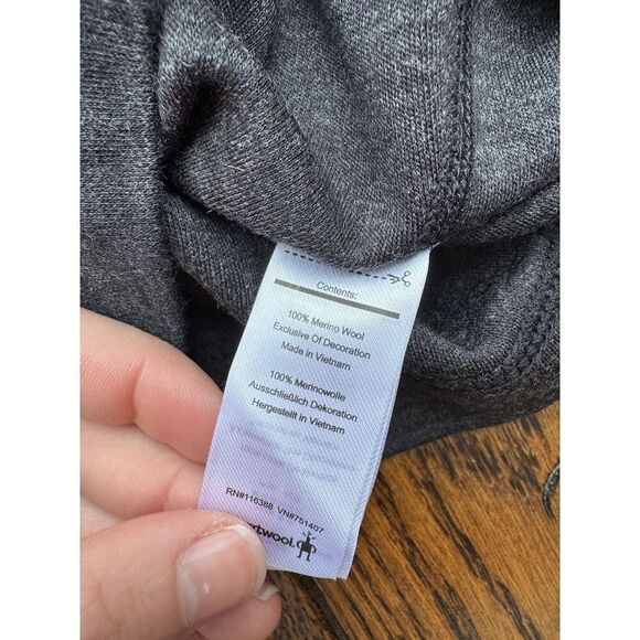 Smartwool Women’s Merino 250 Baselayer Top Charcoal Heather XS NWT - Picture 5 of 7